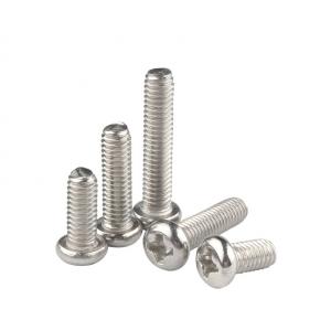 cross head screw,machine thread,round head screw,stainless steel