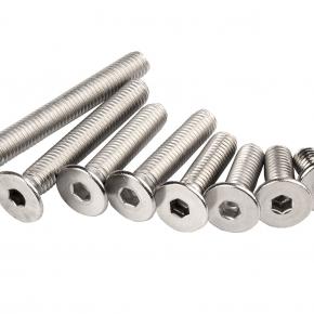 inner hexagon bolt,countersunk,flat head,stainless steel
