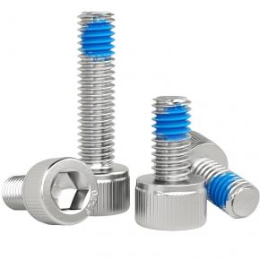 internal hexagon bolt,knurling head,thread lock screw,stainless steel