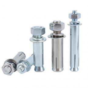external expansion bolt,galvanized with pull through pipe