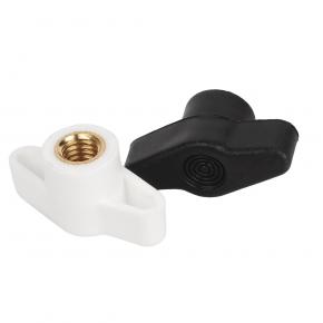 screw cap plastic one way hand for nuts and bolts through holes