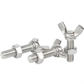 butterfly horn nut and screw set,hand tightening