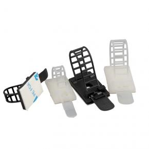 self adhesive nylon cable wire,cable bundling belt strap plastic with no hole drilling